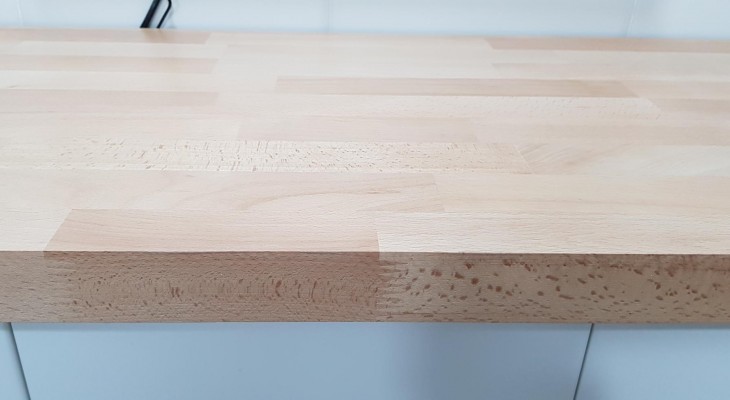 Basic Madera | Blog | Tapa de mueble de lavadora en haya rústica