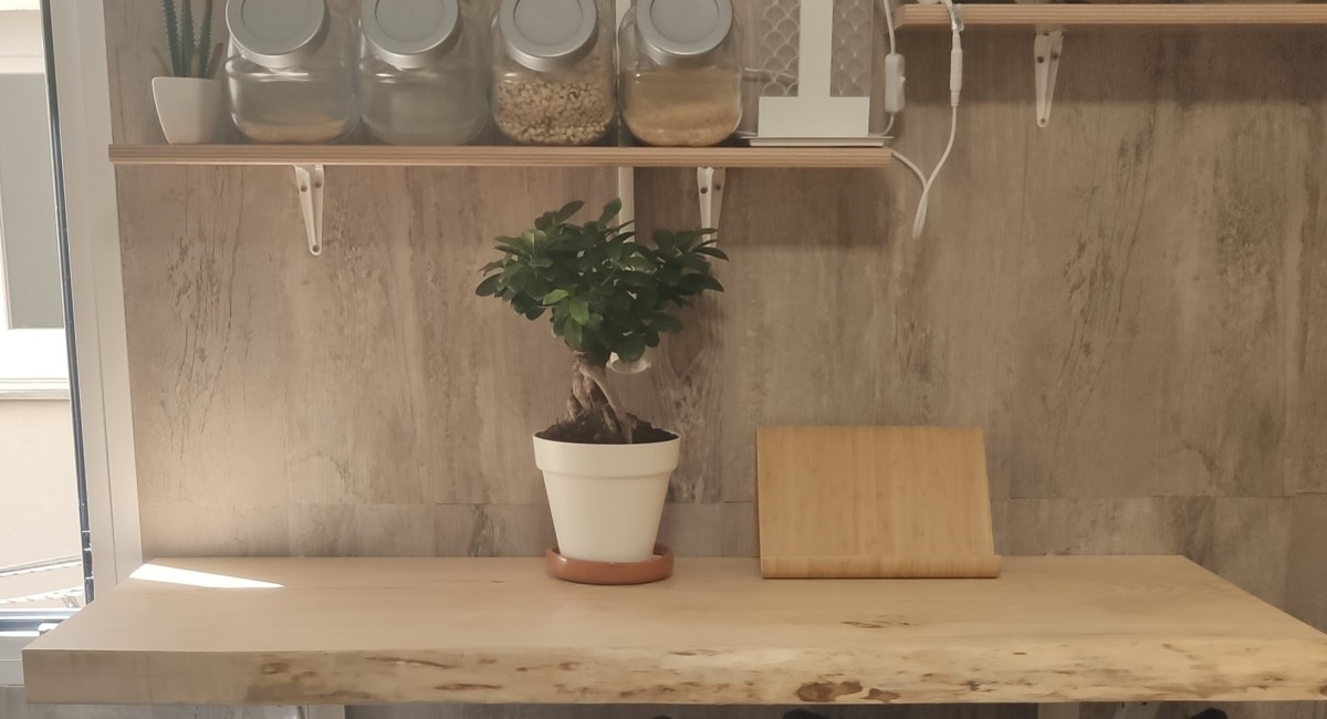 Basic Madera | Blog | Barra de salón comedor con pino natural