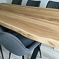 Basic Madera | Producto | Tableros > Roble | Tablero Roble Macizo Mesa con canto natural BARNIZADO (imagen mini 2)